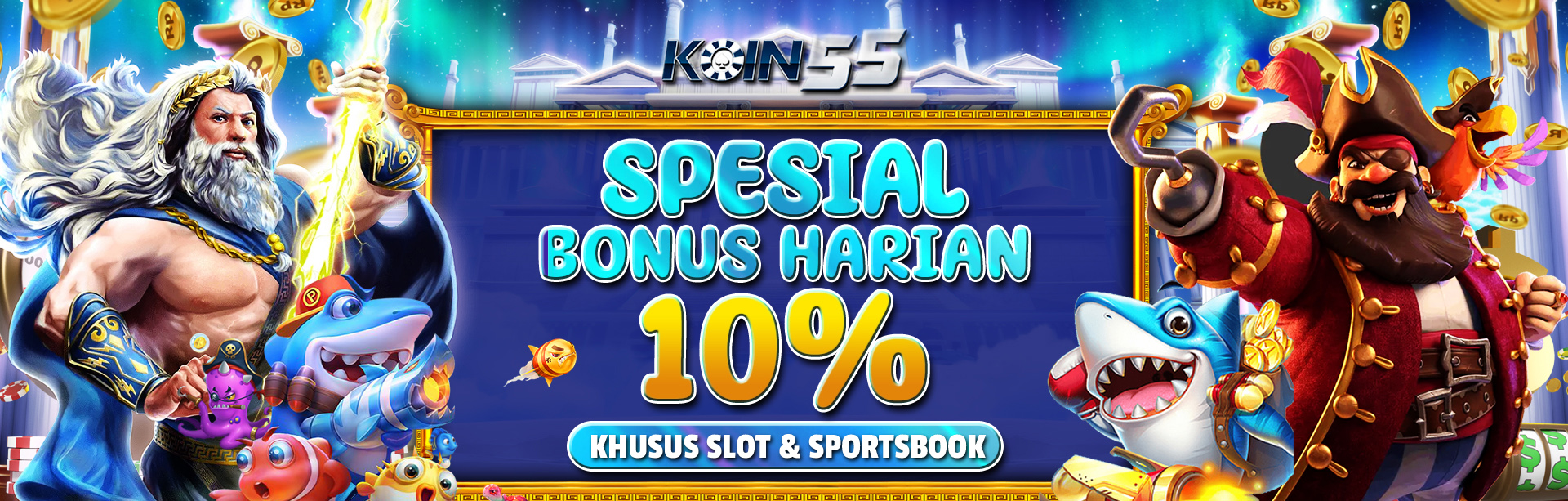 bonus harian 10 persen